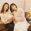 高橋メアリージュン、出産した妹ユウ＆赤ちゃんと３ショット「可愛いベビちゃん」「素
