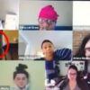 Cringe-worthy moment woman uses the bathroom during video conference at home – T
